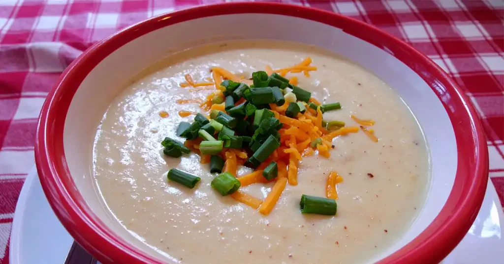 Best Potato Soup recipe with cheese