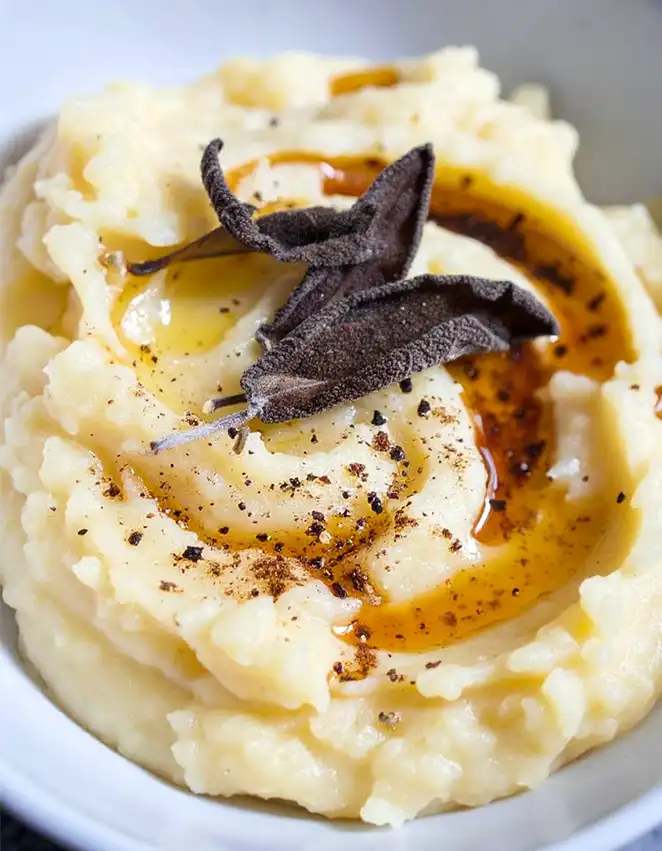 Easy and yummy brown butter mashed potatoes