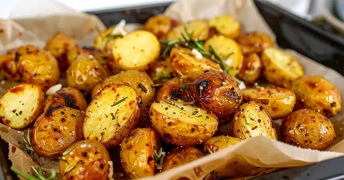 Roasted Potatoes with Garlic & Rosemary