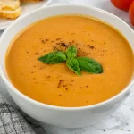 Quick and easy tomato basil soup recipe