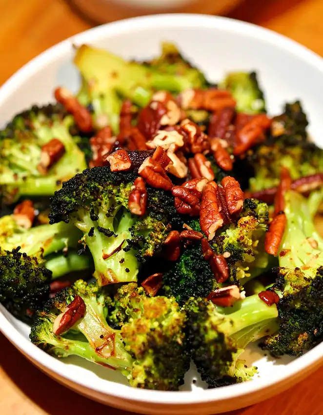 Quick and easy balsamic roasted broccoli
