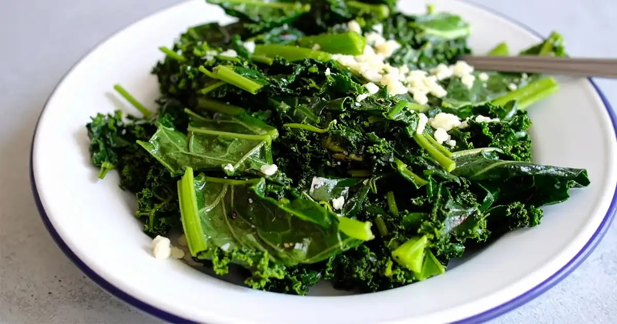 Garlic Sautéed Kale: Healthy Weeknight Dinner