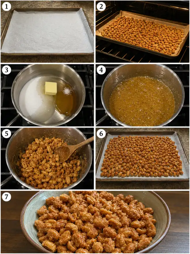 Beer nut step by step