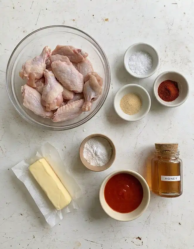 Buffalo wings ingredients