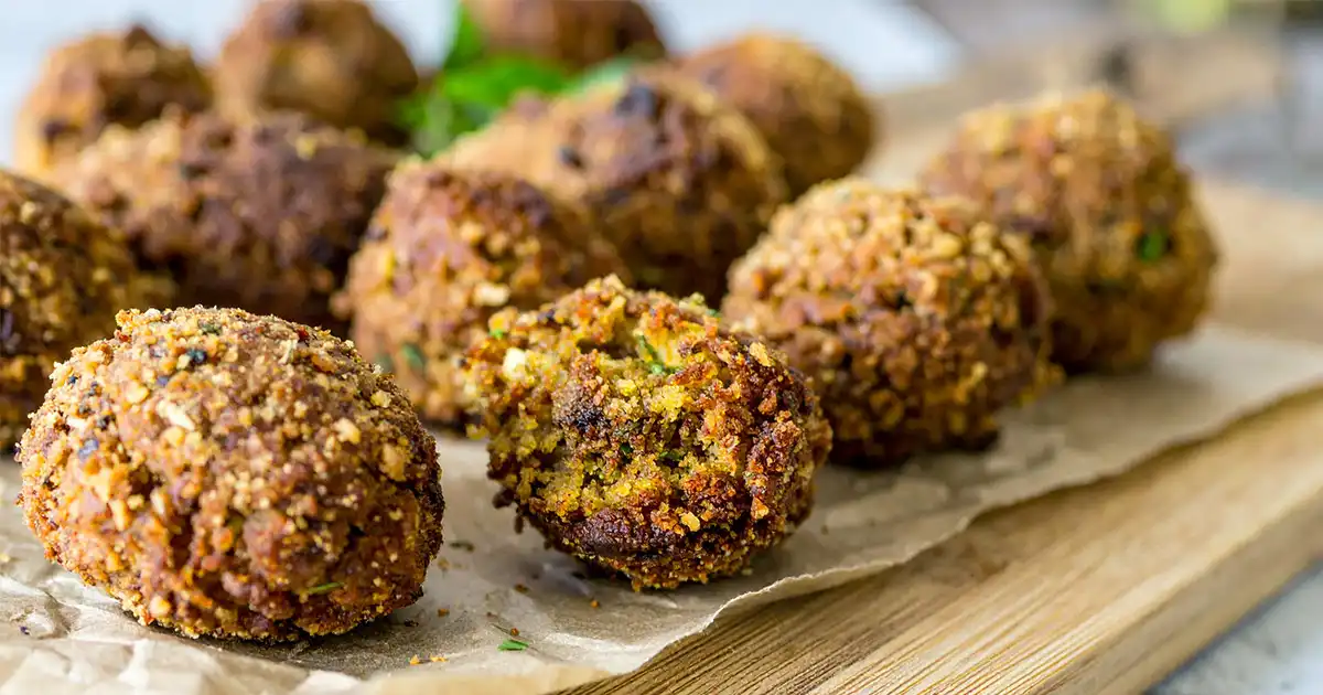 Falafel Bites: Easy Vegan Appetizer