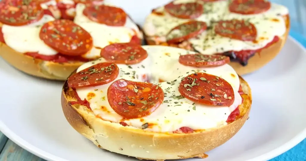 Pizza Bagels