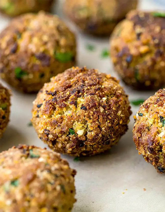Quick and easy falafel bites