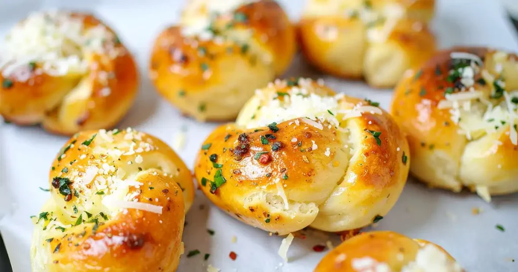 Best garlic Parmesan knots recipe