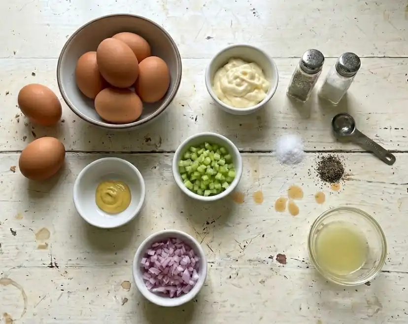 egg salad mustard ingredients