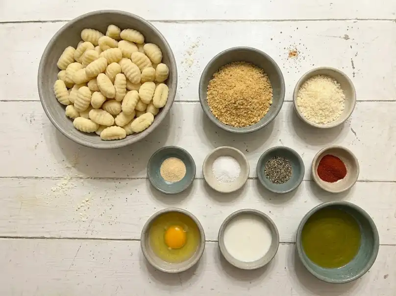 Fried gnocchi bite ingredients