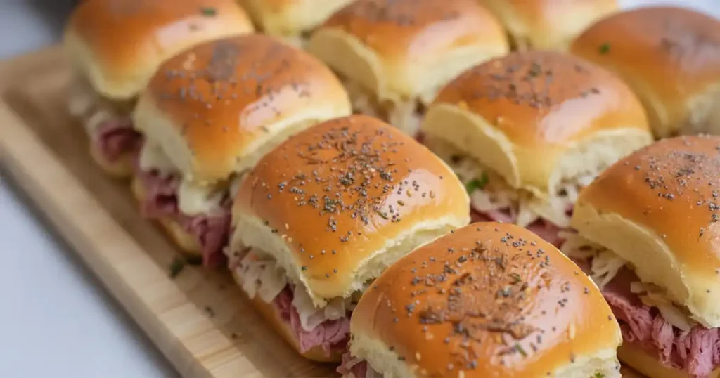 Best reuben sliders recipe with corned beef