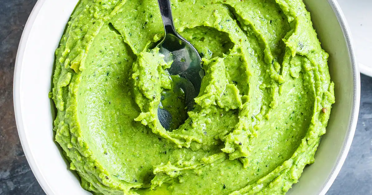 Spring Pea Feta Dip