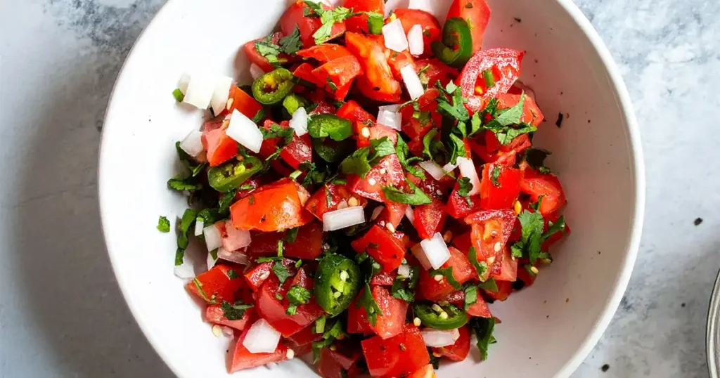 Simple pico de gallo recipe