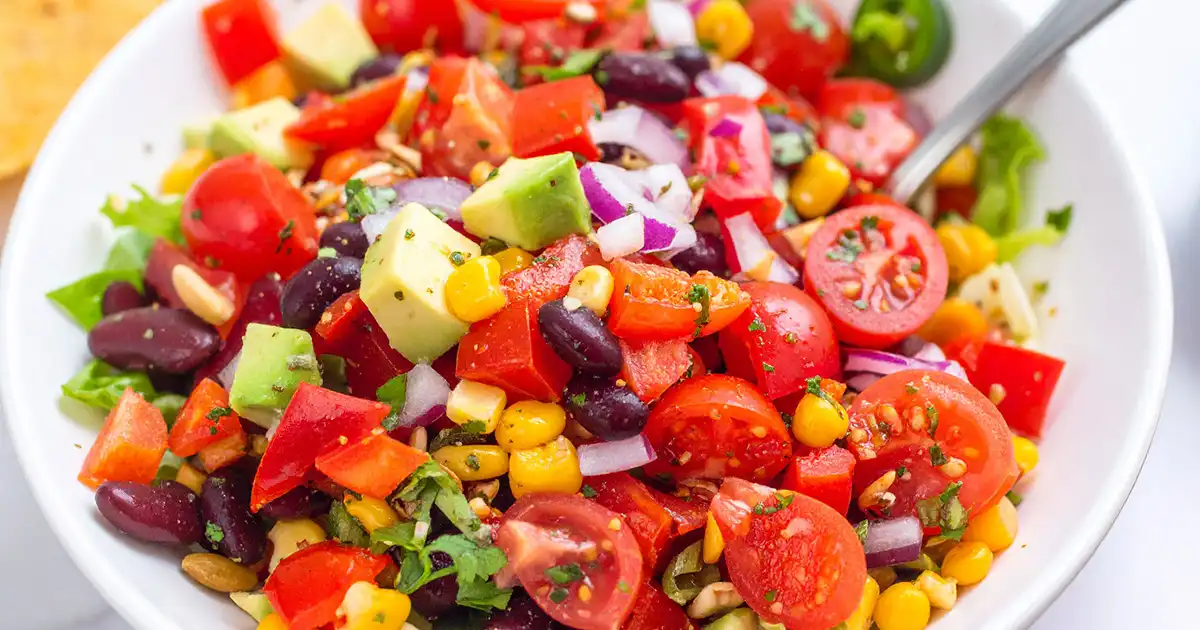Mexican Salad: Healthy & Easy