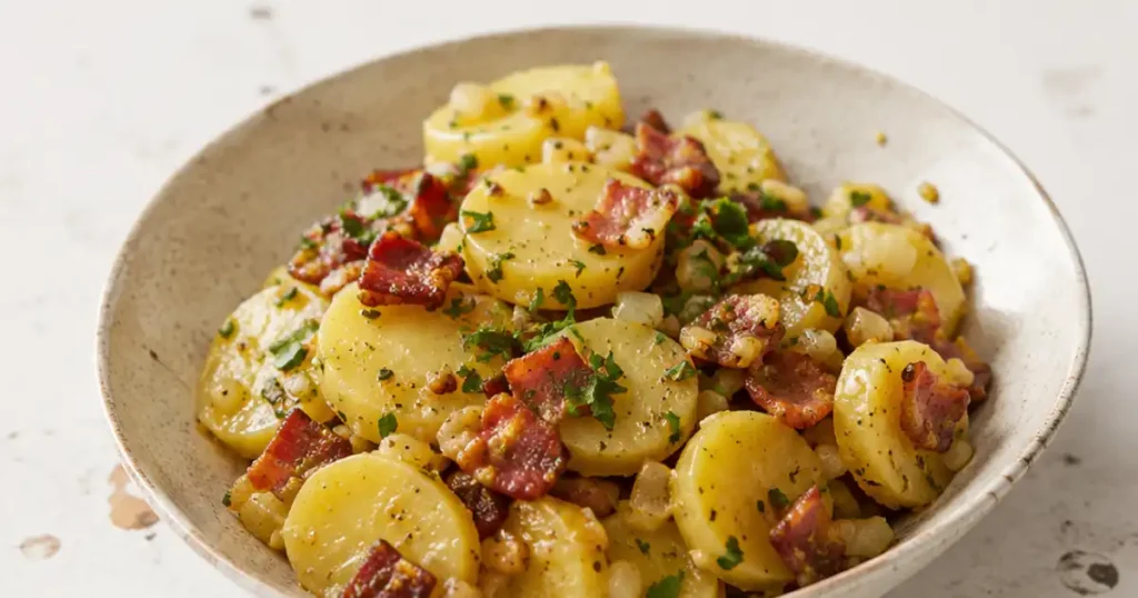 Warm Potato Salad with Bacon