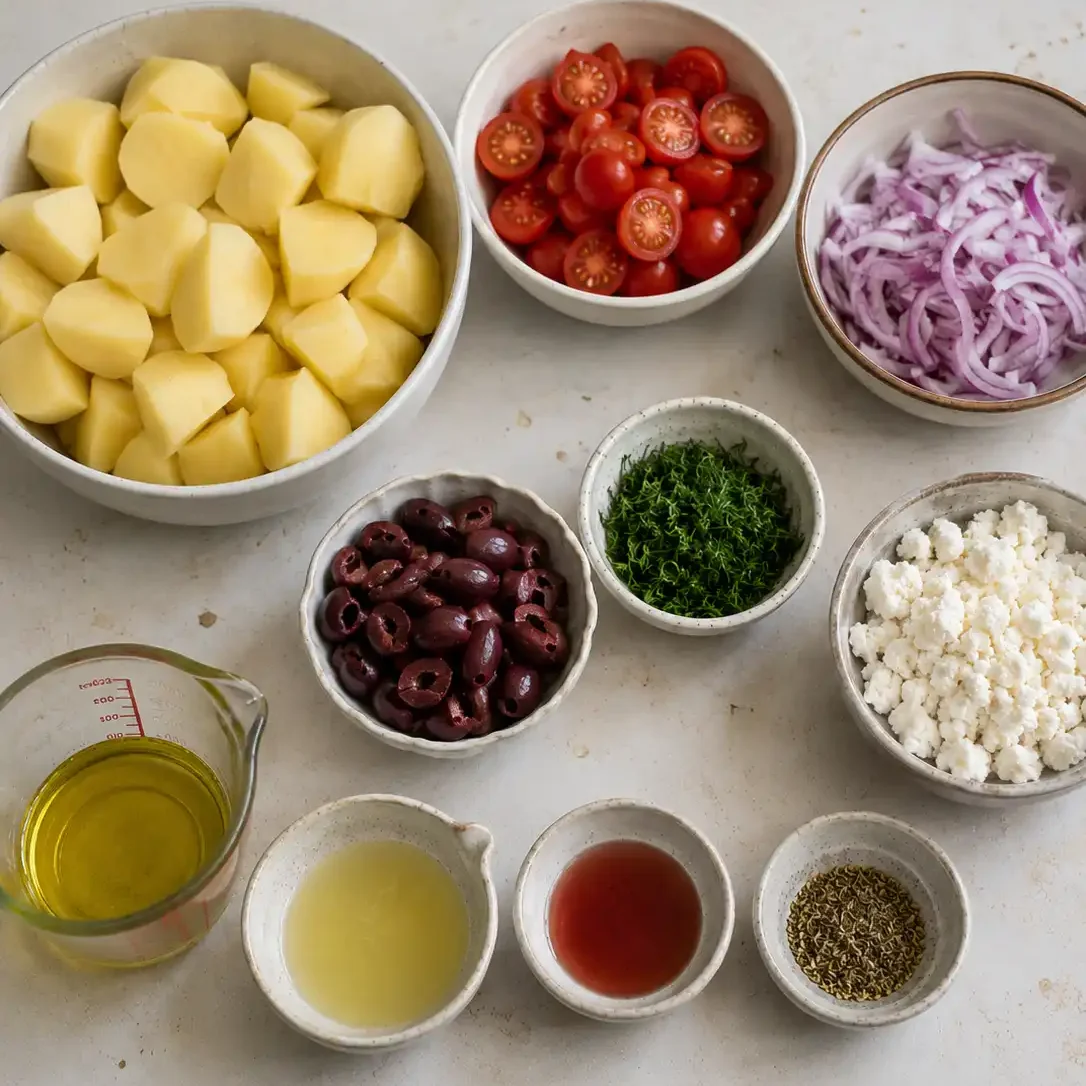 greek potato salad ingredients edited