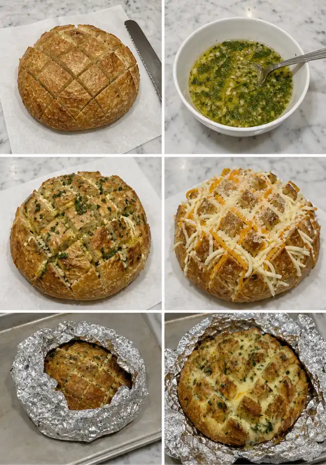 How to make Pull Apart Cheesy Garlic Bread