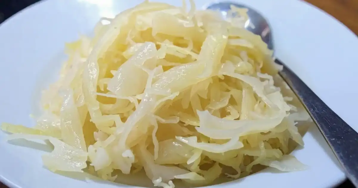 Fermented Cabbage (Sauerkraut)