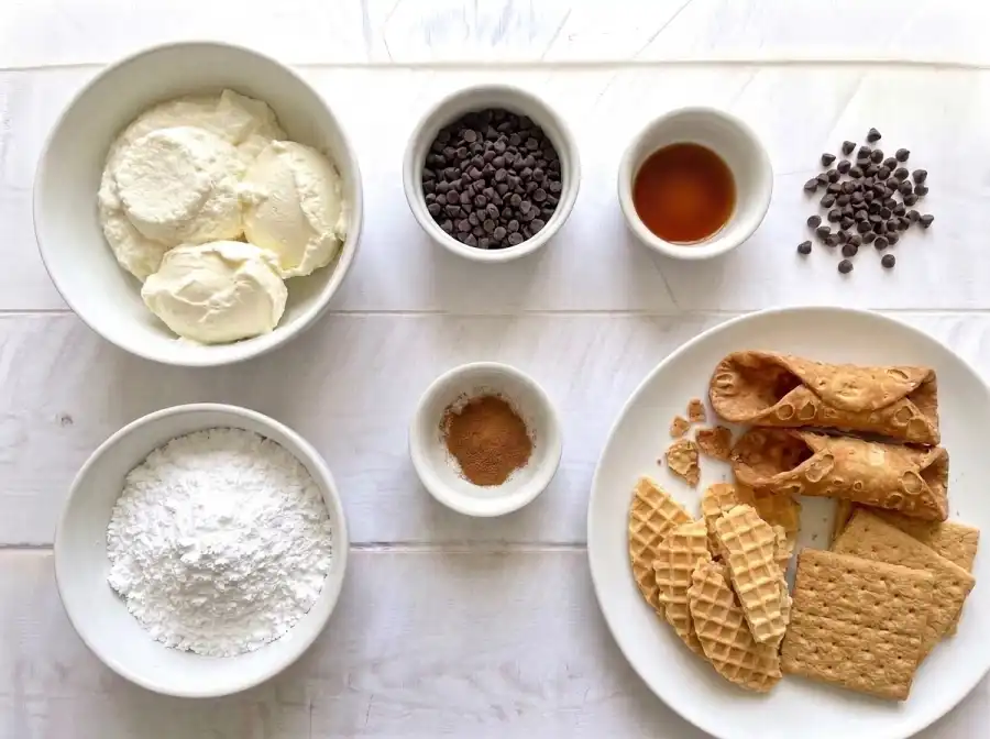 Cannoli Dip ingredients