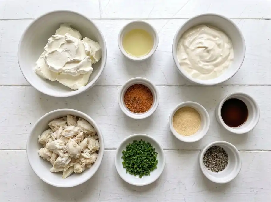 No bake crab dip ingredients