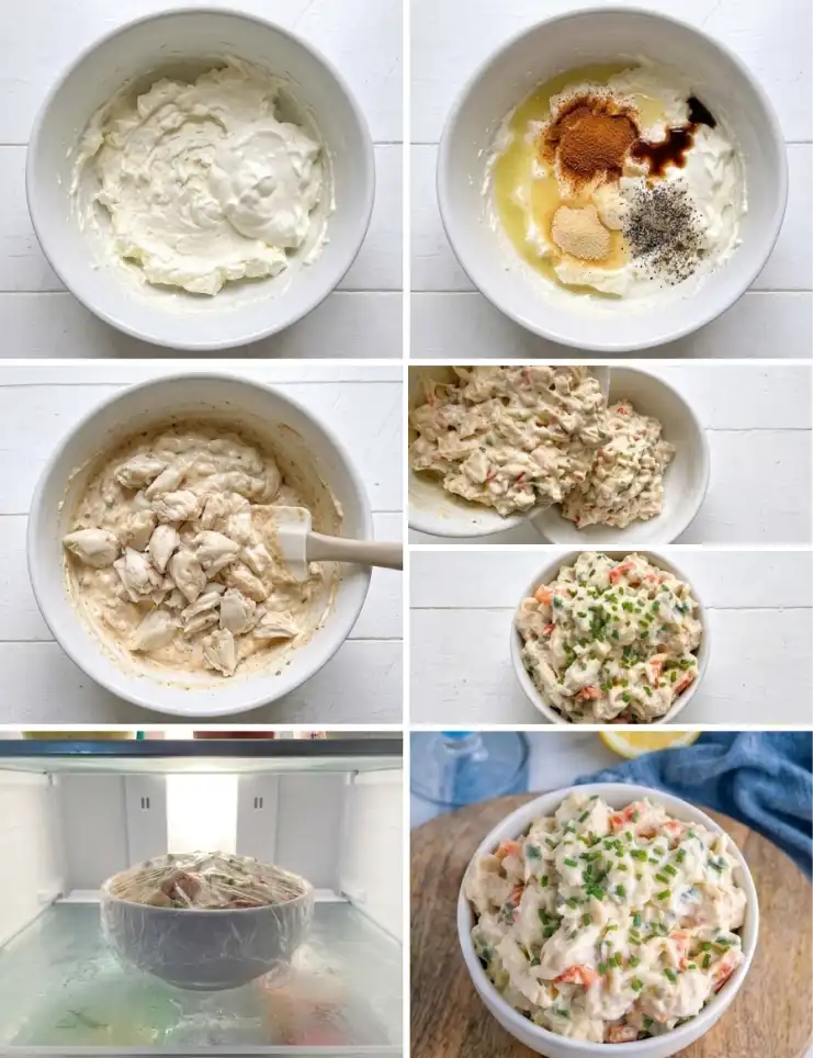How to make No bake crab dip