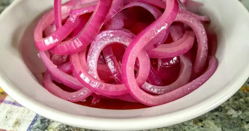 Quick Pickled Red Onions Recipe