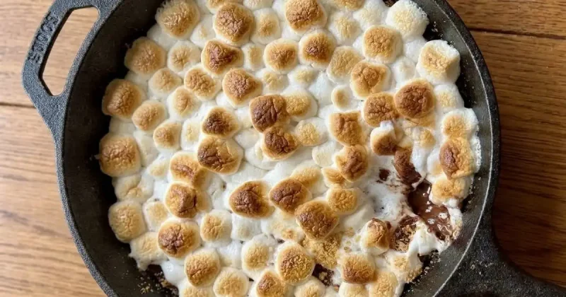 S’mores Dip Cast Iron Skillet