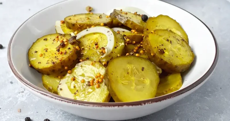 Refrigerator Bread and Butter Pickles