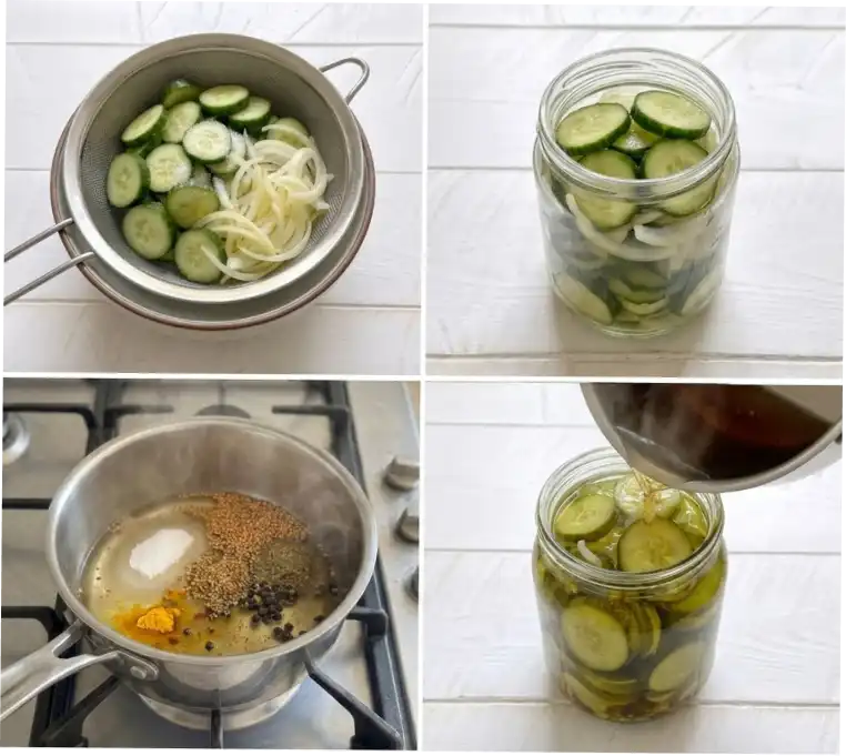 bread n butter pickle step by step
