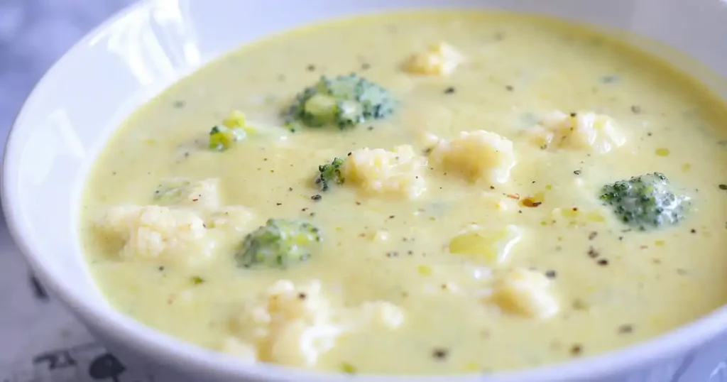 Broccoli Cauliflower Soup