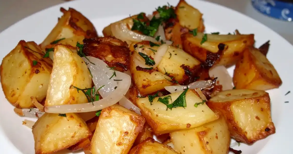 Fried Potatoes and Onions