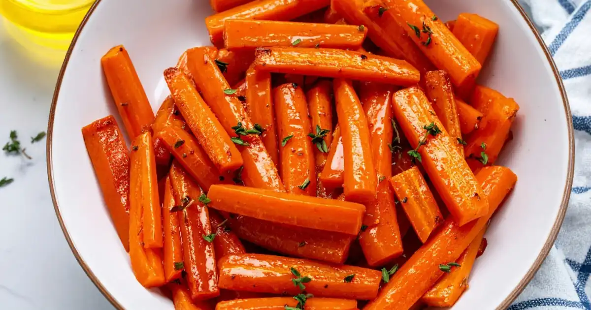 Honey Glazed Carrots Stovetop