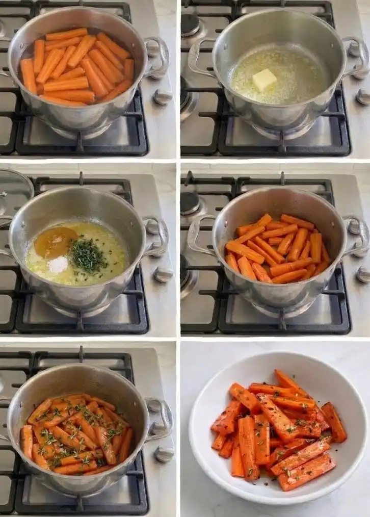 How to make Honey glazed carrots