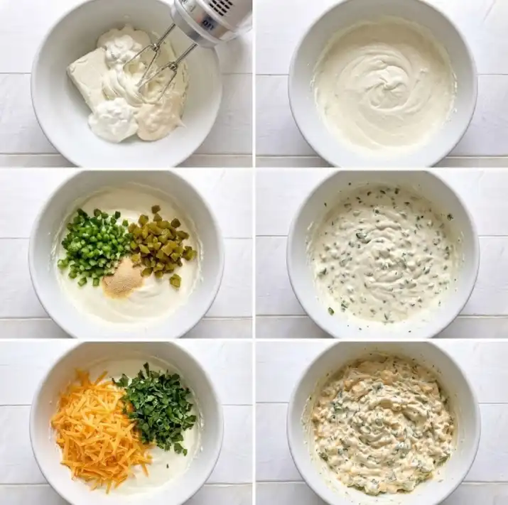 jalapeno dip step by step