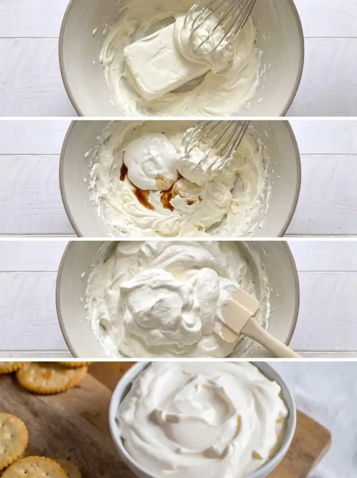 Marshmallow Dip step by step