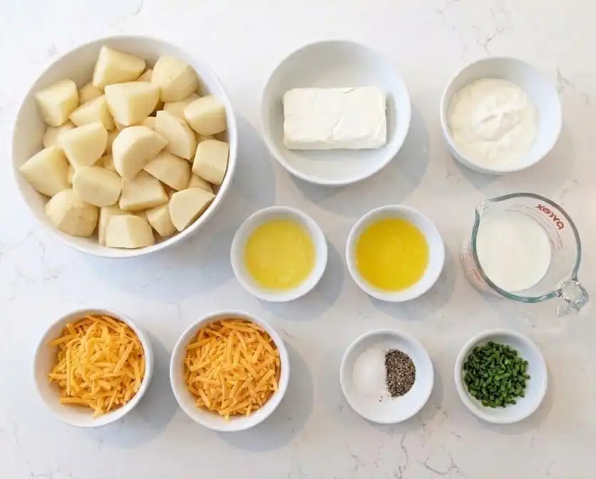 Baked Mashed Potatoes ingredients