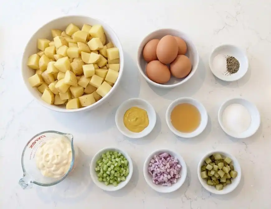 mustard potato salad ingredients
