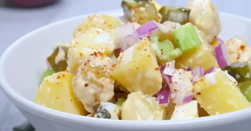 Mustard Potato Salad with Egg