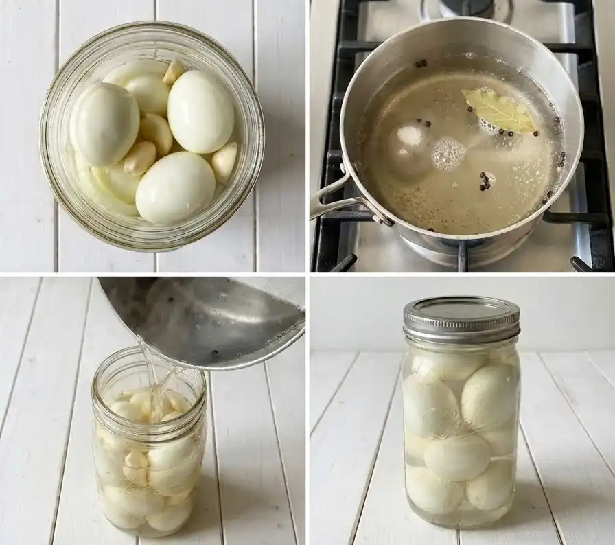 pickled egg step by step