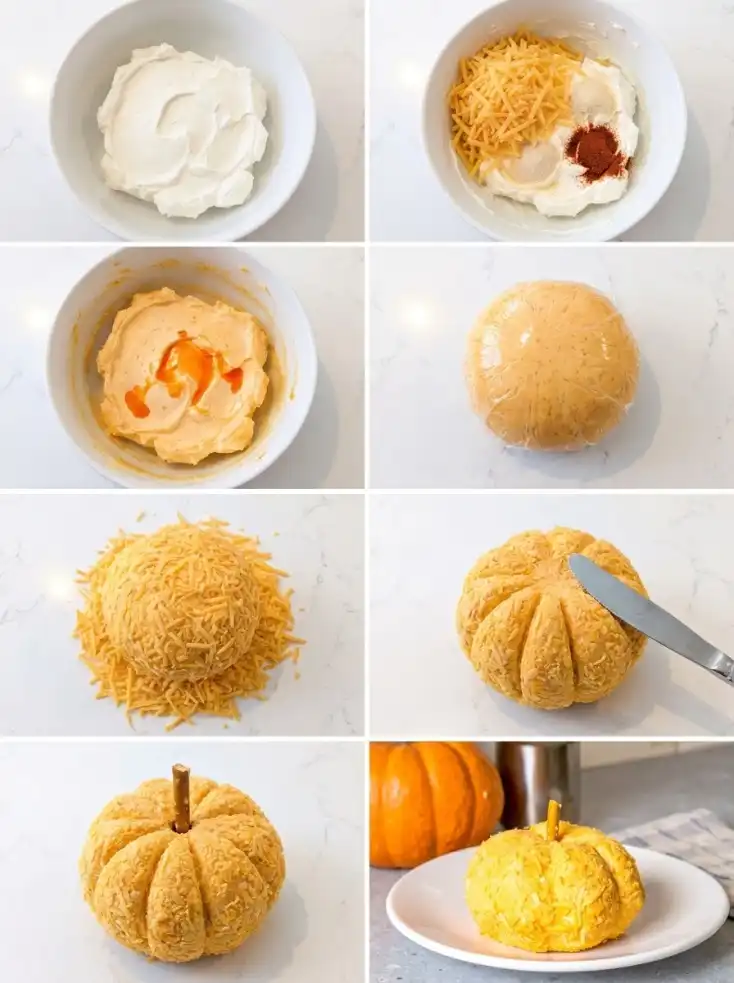 How to make pumpkin cheese ball