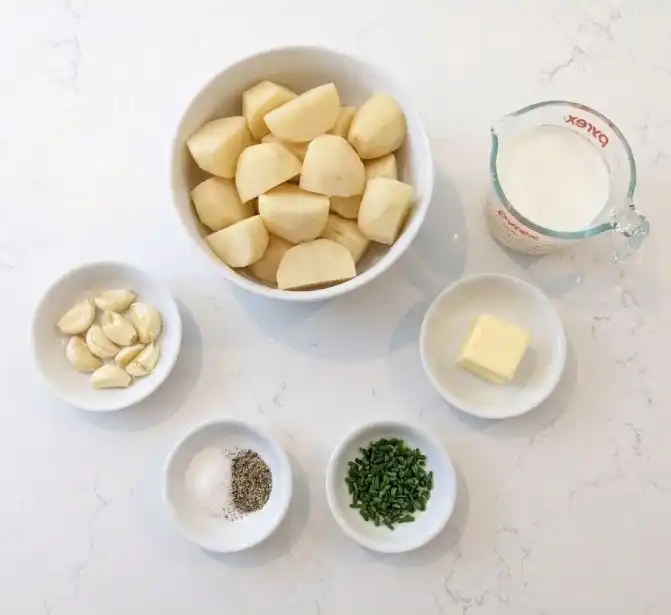 Garlic Mashed Potatoes ingredients