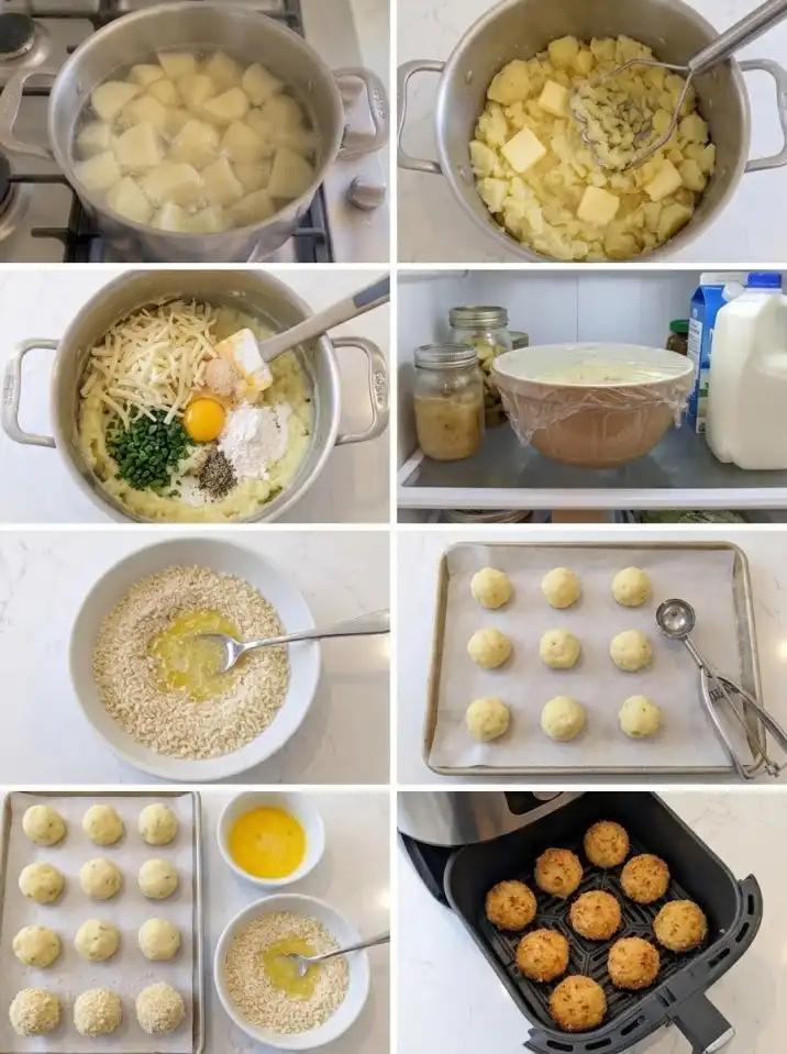 How to make Mashed Potato Balls