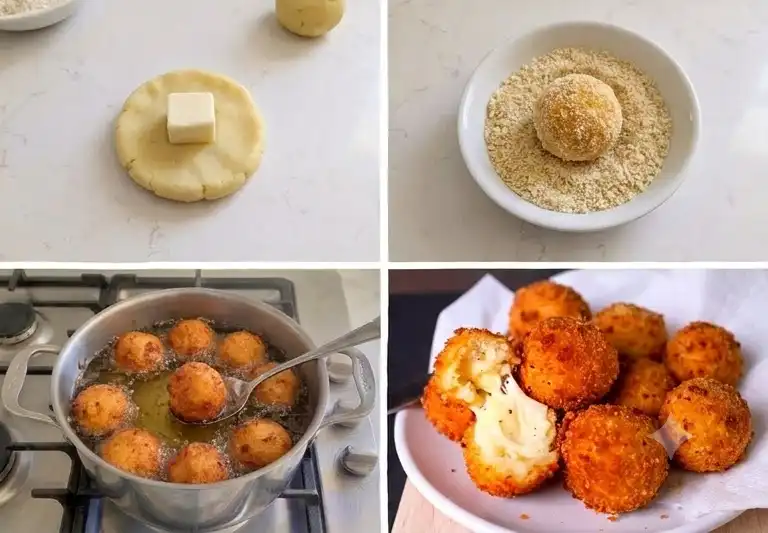 Potato Cheese Ball step by step