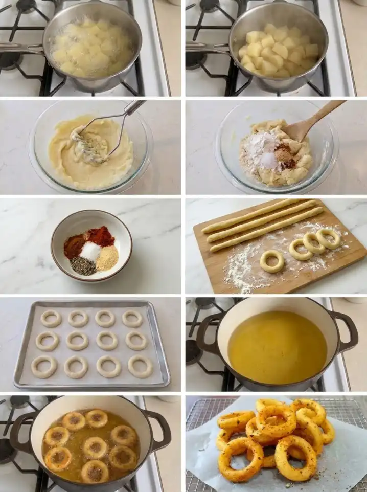 how to make potato rings