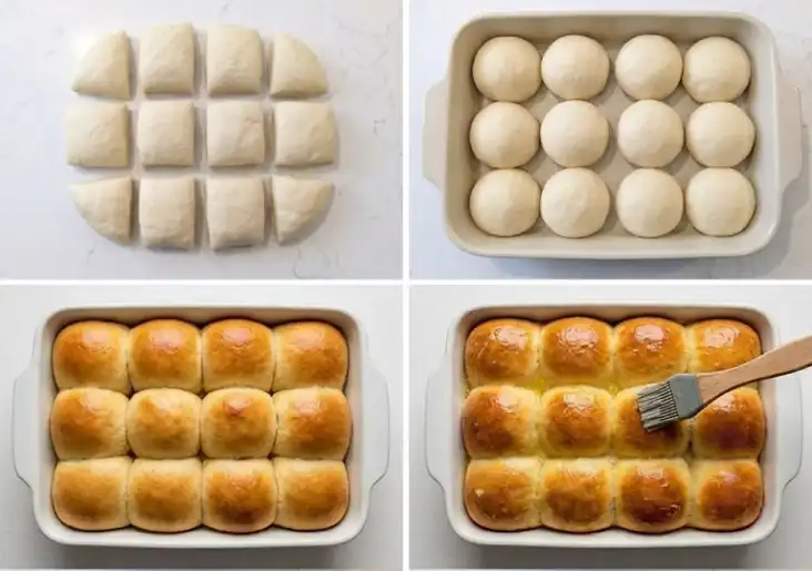 how to make fluffy dinner rolls