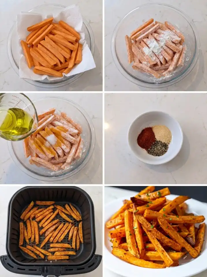 How to make Sweet Potato fries