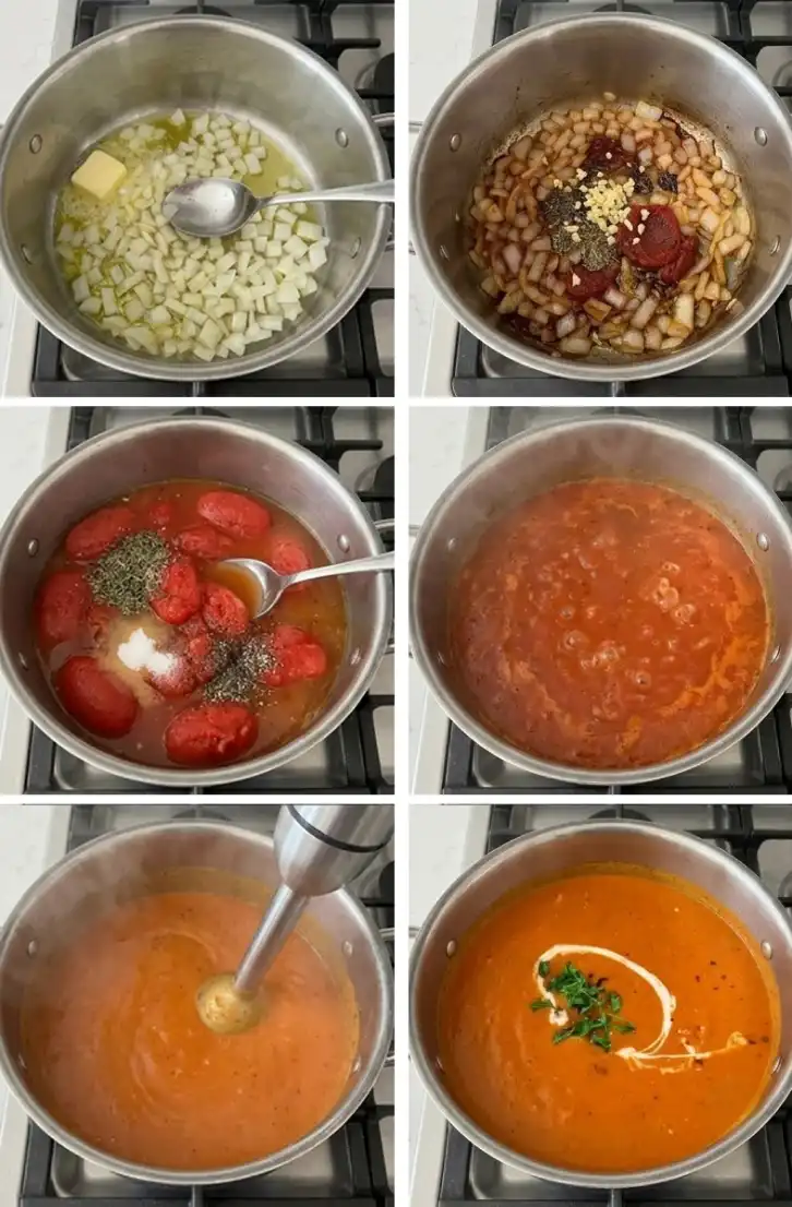 How to make Tomato bisque Soup